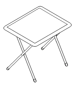 طاولة أطفال قابلة للطي - نموذج SSD.33