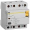 قاطع الدائرة التفاضلي الانتقائي VD1-63S 4P 50A 100mA IEK