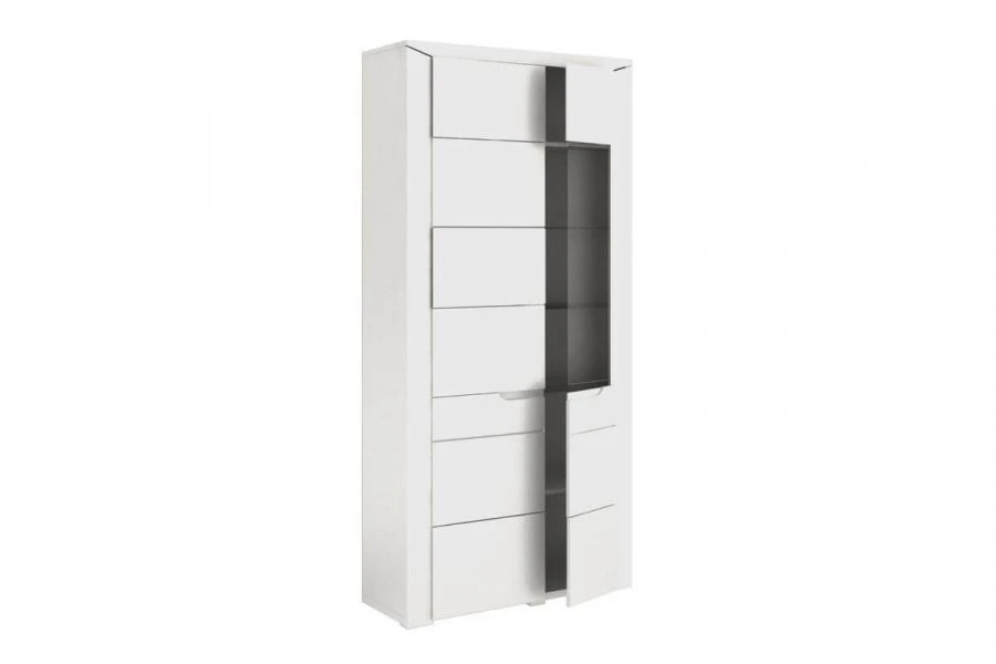 BREE TYP 05 Two-Door Cabinet with Tinted Glass