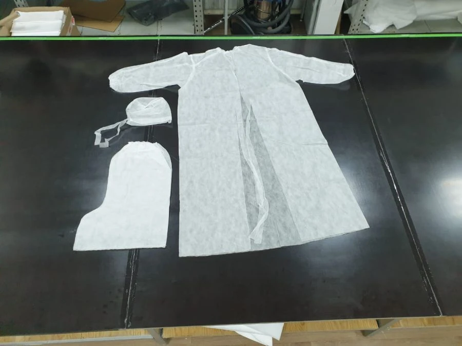 Disposable Medical Gown from Non-Woven Materials, TU32.50.50-004-67798088-2021