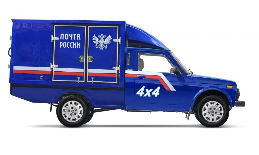 مركبة NV21PE لنقل البريد والجثث، قاعدة لادا 4x4