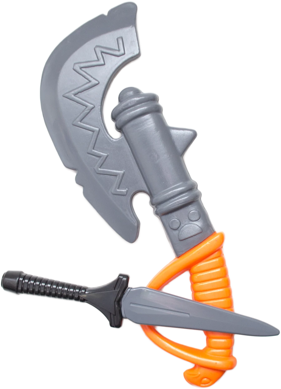 Pirate Weapons Set - Dagger and Axe KNOPA 1/15