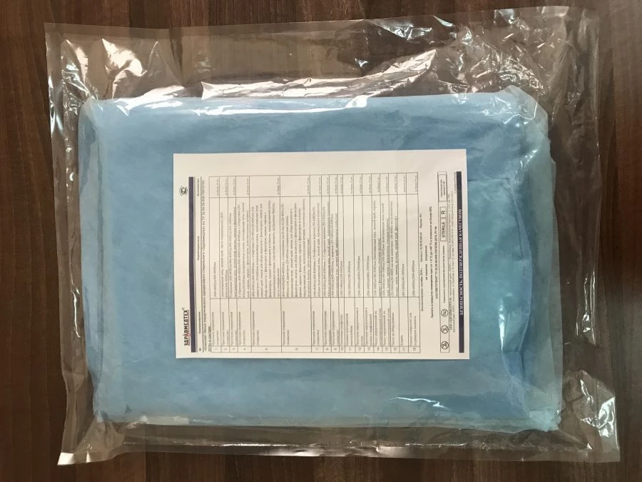 مجموعة أدوات غسيل الكلى للاستخدام لمرة واحدة المعقمة وفقًا لـ TU 9398-001-70516780-2011