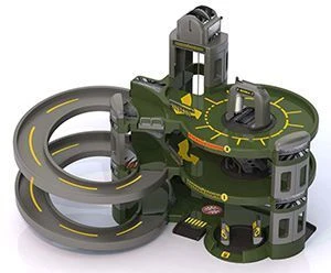 كراج قاعدة عسكرية مع مصعد وغسيل سيارات - "الميدان العسكري