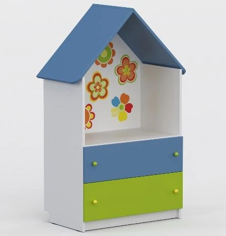 Children's Play Commode "Nevalyashki" - 700x400x1200mm