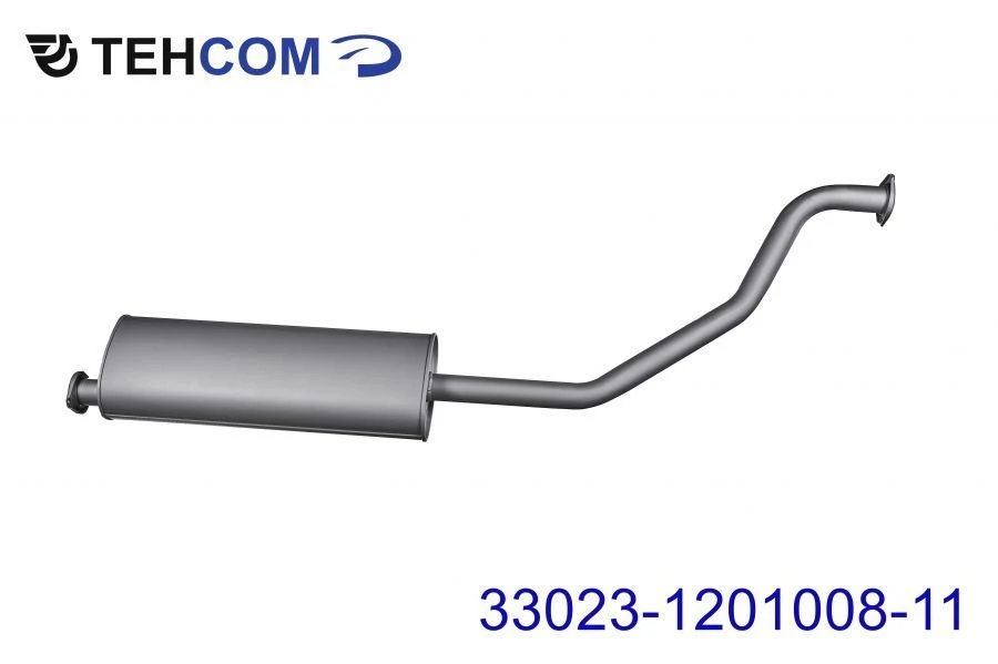Exhaust Silencer with Outlet Pipe for Gazelle 33023-1201008-11