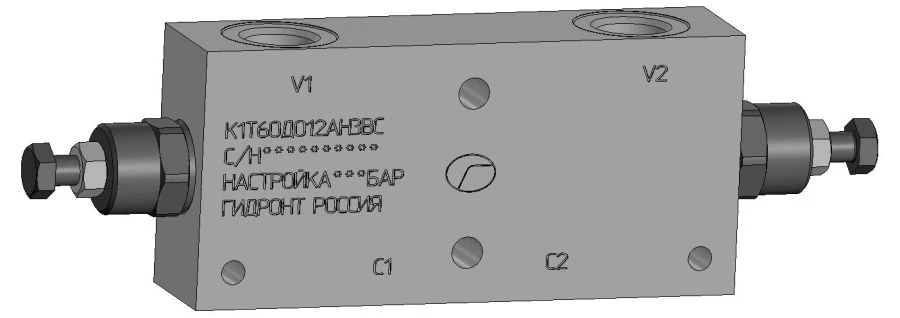 صمام الفرامل K1T60D012AN3BC - جهاز تنظيم التدفق