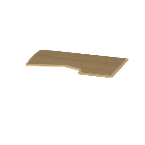 سطح المكتب الأيمن المريح 160x90x2.5 "الراحة" ك.654