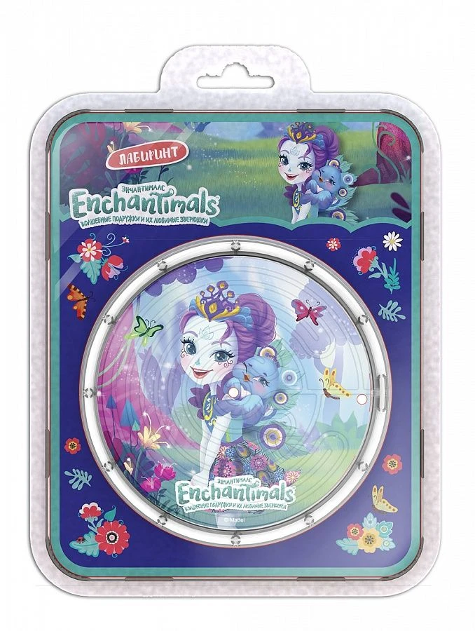 Double-Sided Enchantimals Maze Playset: Patter Pavlina & Flap/Felicity Fox & Flick