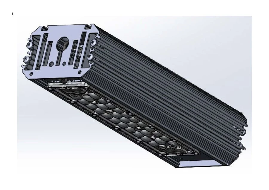 مصباح LED تصميم صناعي "MTM IoT" سلسلة كيوبيك 60 وحدة 59 واط