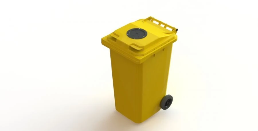 Mobile Waste Container 240L Art. 24.C29.V/1 (20.802.20.PE; 21.052.20.V/1)
