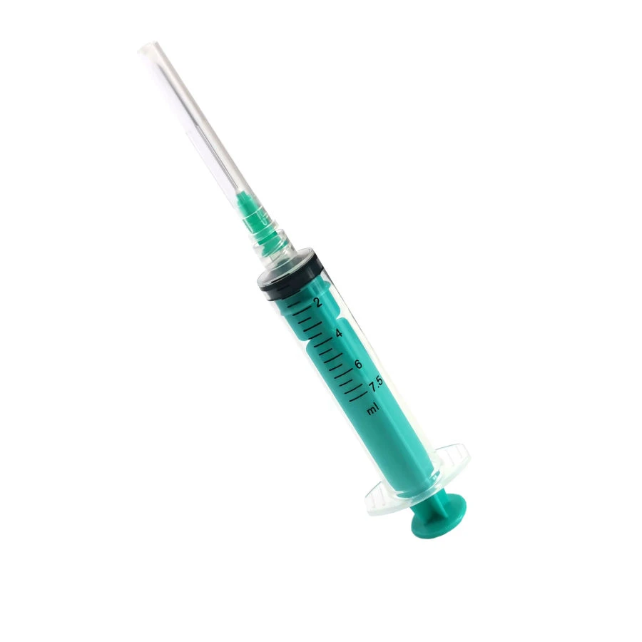 Sterile Single-Use Injection Syringe 7.5 ml with Luer-Lok Tip