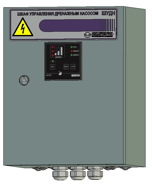 جهاز استقبال وتحكم أمني وحراري لمضخة تصريف ش.د.ن 1D12(1.5)-Rv-IP54-0 1 كيلو واط 220 فولت
