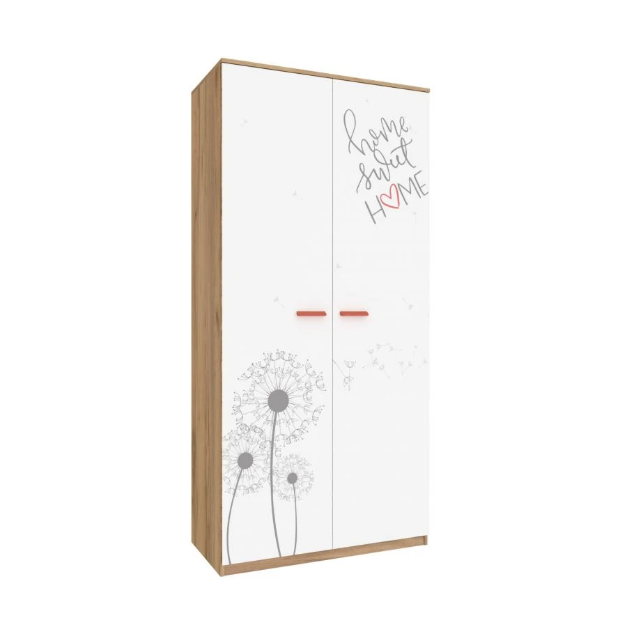 Two-Door Cabinet Facade Set - Oliver LD.524040.000 (White)