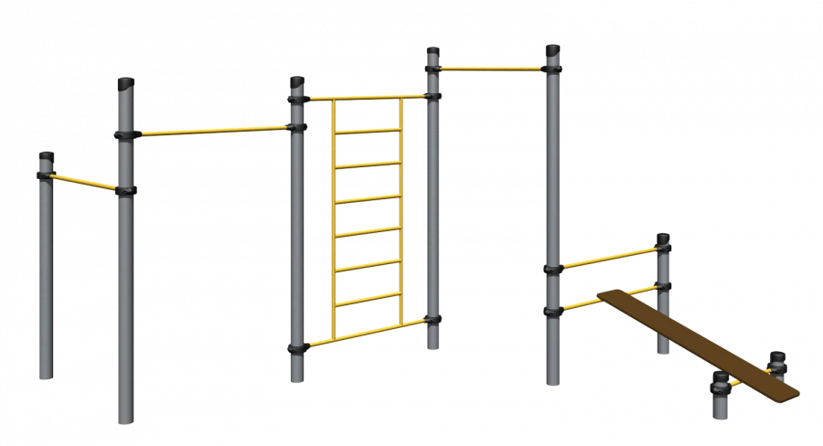 Workout Equipment for Outdoor Fitness - Romana 501.08.01