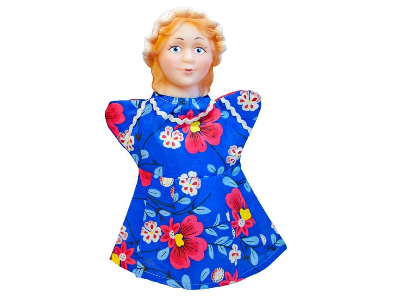 دمية إصبع "الأم" للعب التعبيري