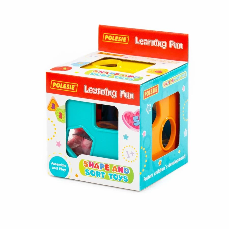 لعبة مكعب فرز الأشكال التعليمية للتنمية المعرفية" 92106