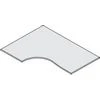 سطح طاولة مريح يسار 120*90*2.5 "راحة" ك.651