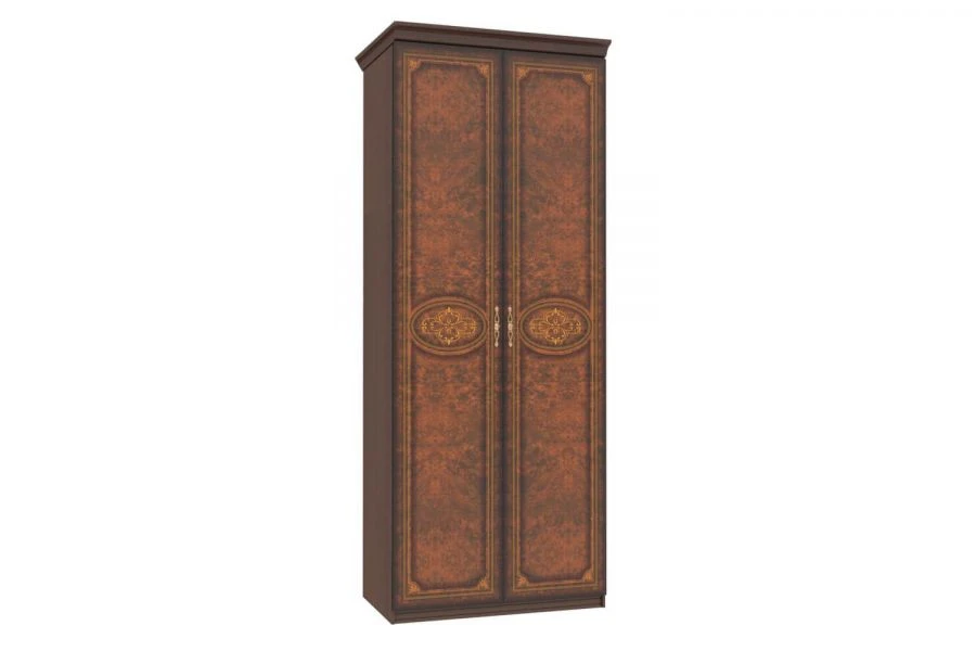 خزانة كلاسيكية LD.637220.000 ذات بابين (الجوز)