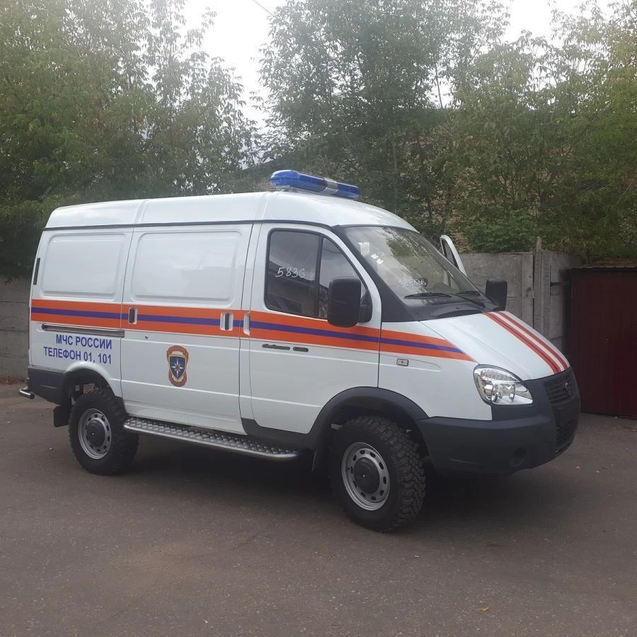 مركبات الاستجابة الطارئة والإنقاذ على هيكل GAZ-2752 موديل 32592A، 32592B، 32592C، 32592D