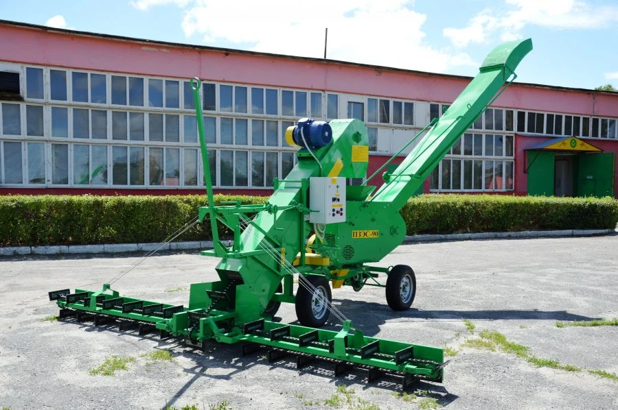 محمل حبوب كهربائي ذاتي الحركة PZES-90