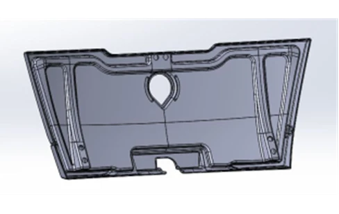 Front Assembly Hood Made of Polyester Fiberglass - 5299-401-5302520-10