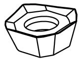 Tungsten Carbide Insert TS04-06-T5 M20P