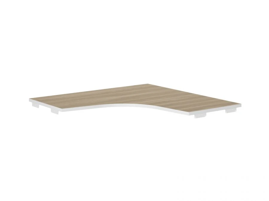 طاولة زاوية 1250 اليمنى (طول جانب 550 ملم)، موديل CLF105DX