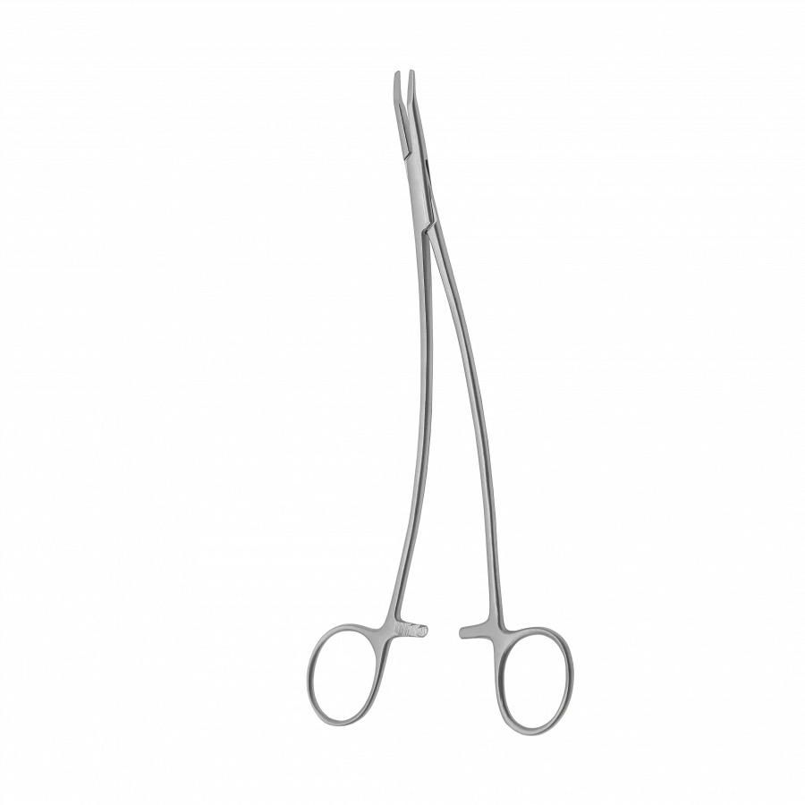 Curved Needle Holder for atraumatic needles, 205 mm - TD-05-110-20