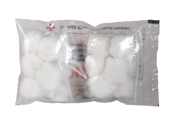 Non-Sterile Medical Cotton Balls for Blood Transfusion Stations