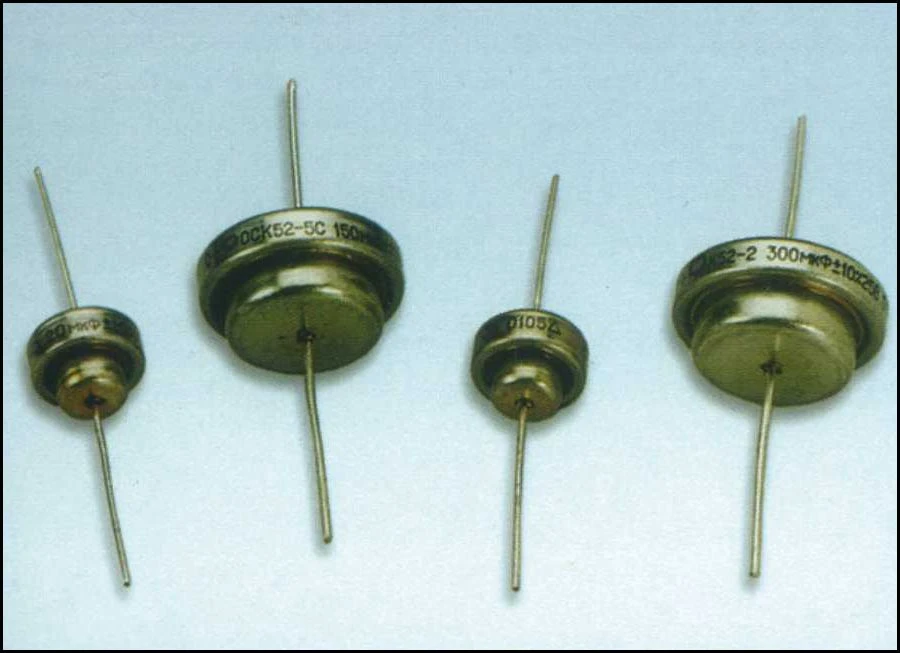 المكثف التنتالي K52-5S المغلق القطبي