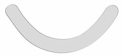 U-Shaped Metal Matrices for Tooth Restoration (Set of 12) No. 1.1938