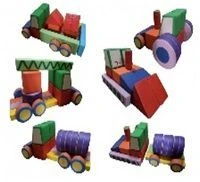 Elastic Foam Garage Building Set for Kids