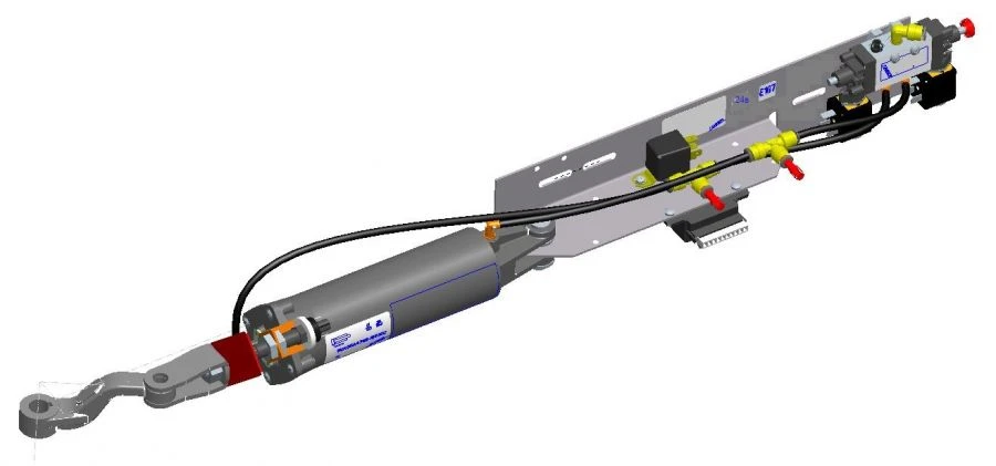 Pneumatic Door Actuator for Vehicles 16N1X50/135T1B013