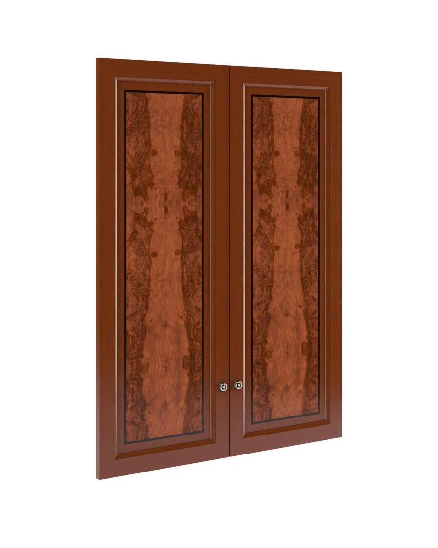 مجموعة أبواب خشبية كبيرة 944x1250x20، 2 أبواب، موديل PVD-MW