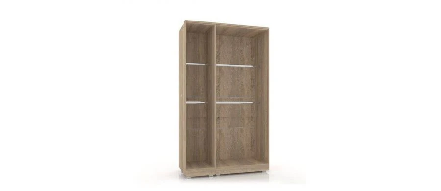 خزانة ثلاثية الأبواب مع تشطيب سونوما إتش فاتح - برونا LD 631150.000