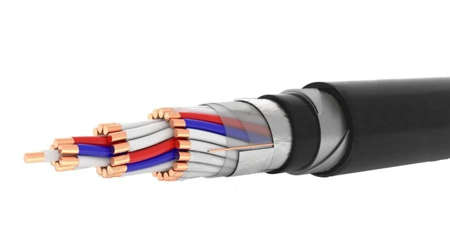 كابل التحكم KVEBBshv-HL - عازل من PVC مع دروع نحاسية