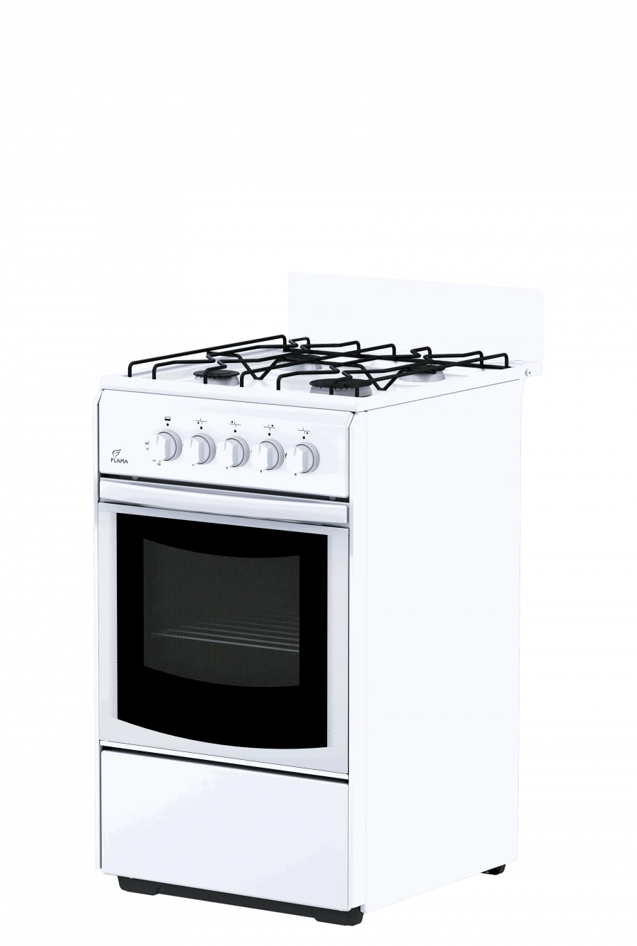 4-Burner Gas Stove with Full Gas Control - Flama RG 24027