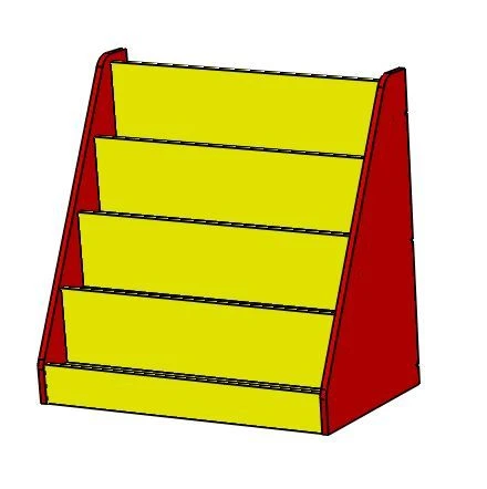 رف عرض الكتب للأطفال، رقم المنتج SPO كني-01