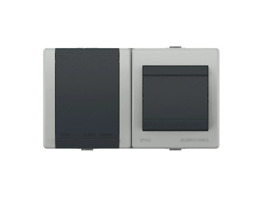 مقبس مفتوح مع مفتاح وتأريض 16A، 250V - CADUCEUS ALING POWER