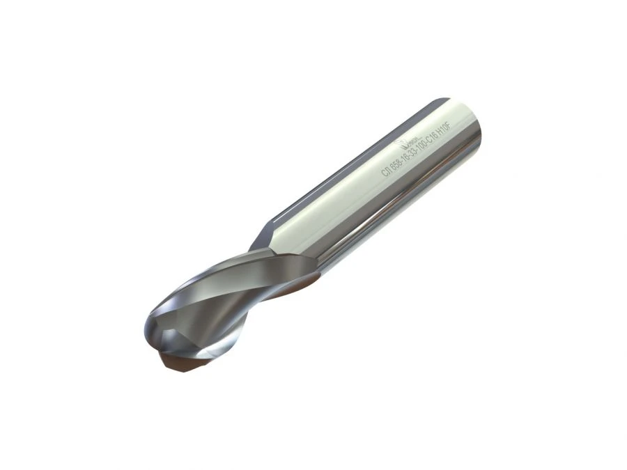 Solid Carbide End Mill Spherical Tip SL 658-20-42-105-C20 for Light Alloys