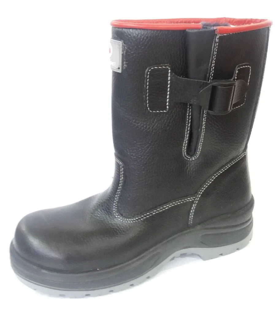 Leather Safety Half Boots for Thermal and Chemical Protection EL-15M