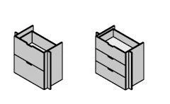 Wooden Office Box Furniture Set - Remo Series