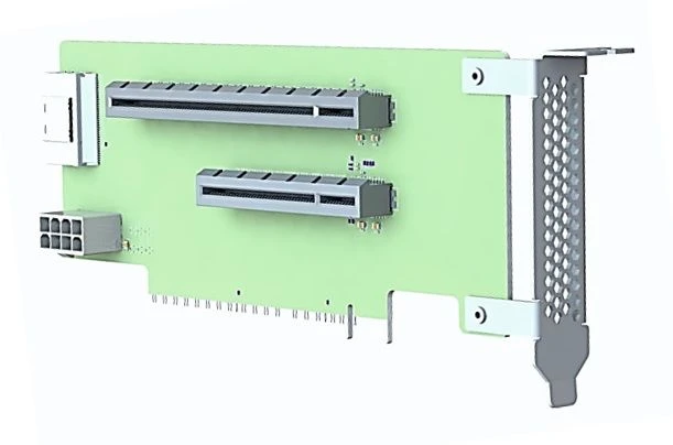 لوحة توسيع منخفضة الارتفاع لجهازي PCIe - RENM.469535.001