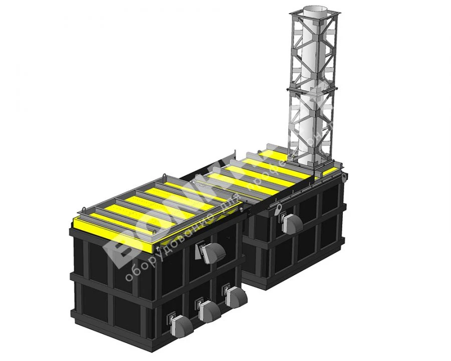 محرق النفايات التقني العالي IU-500-أعصار