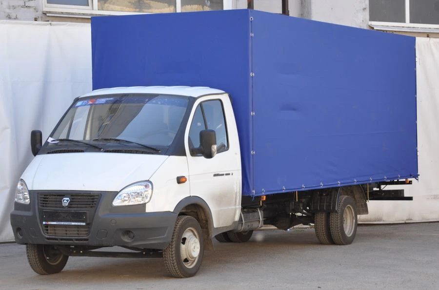 شاحنة تجارية ثنائية الوقود بمحرك غاز LPG، موديل 2834DA/2834DE