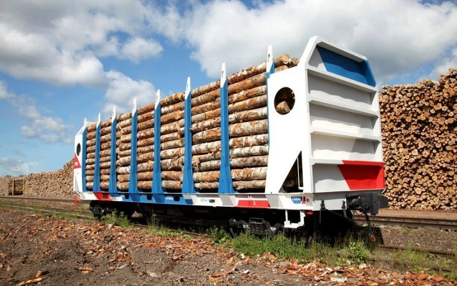 Next-Generation Timber Transport Flat Wagon Model 13-6852-02