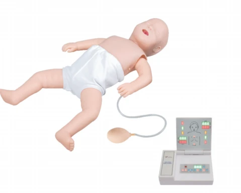 دمية إنعاش القلب للأطفال المتقدمة مع شاشة إلكترونية، CPR15160
