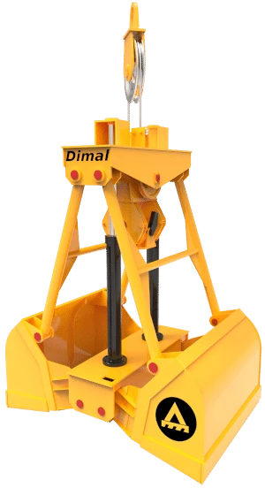 Hydraulic Two-Jaw Grapple for Ship Cranes DGMg2-12-C3-1k-3.0-U1