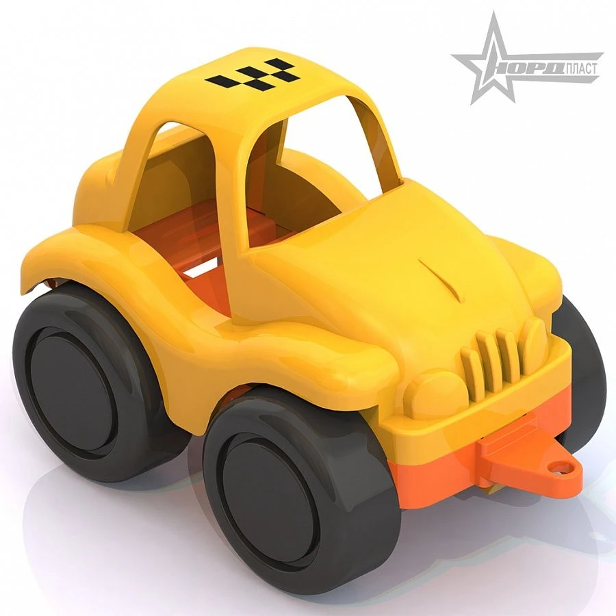 Nordic Taxi Toy Car for Kids